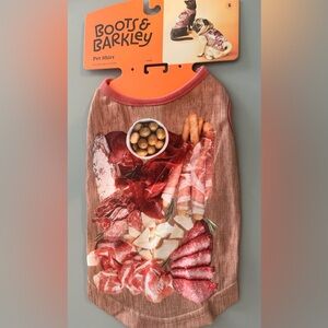 Cat/Dog Charcuterie board shirt, size Small | NWT